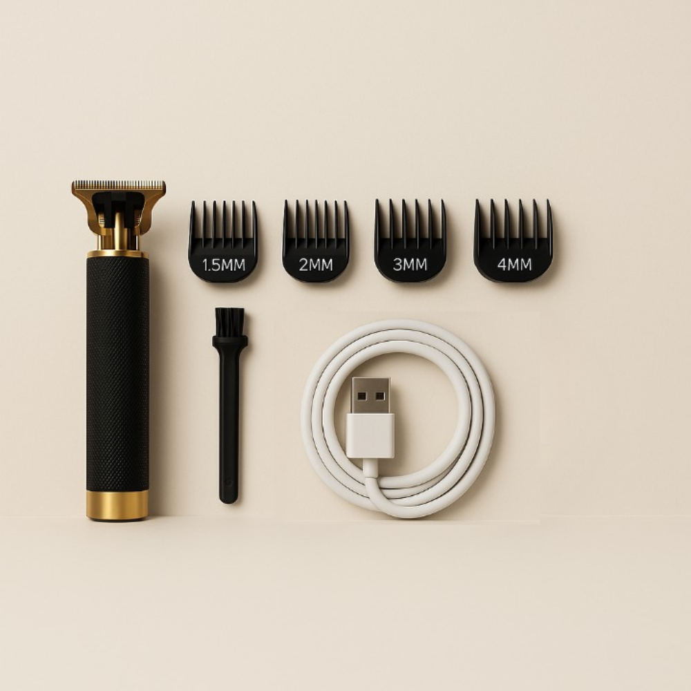 Precision Cordless Trimmer with Steel Blades | 120 Min Runtime