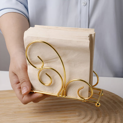 Chic Wave Napkin Organizer for Every Occasion