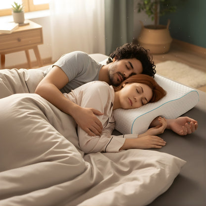 Orthopedic Neck Support for Pain Relief – Enhanced Sleep Comfort