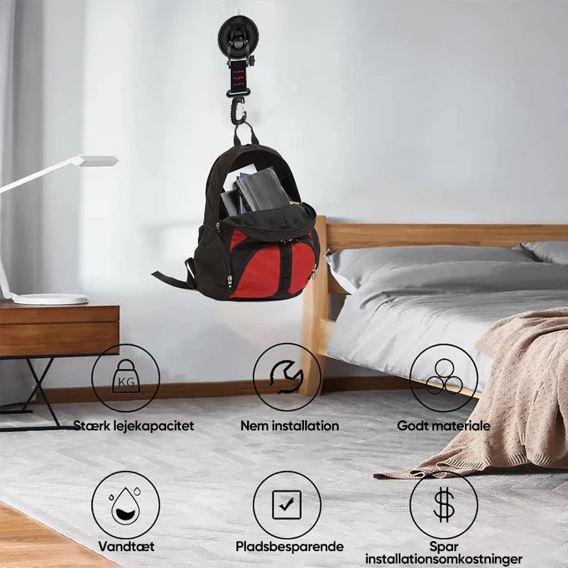 Heavy-Duty Vacuum Suction Hook for Versatile Use