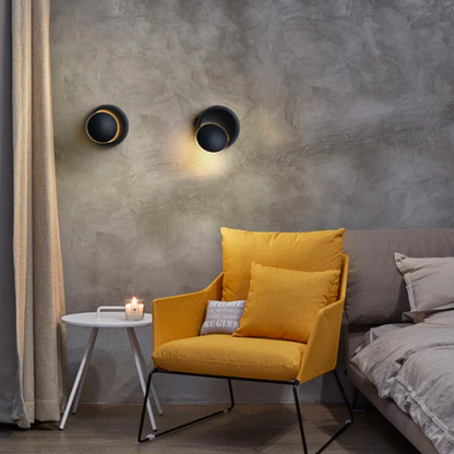 Minimalist Japanese Design Wall Lamp – Rotatable ZenLight Fixture