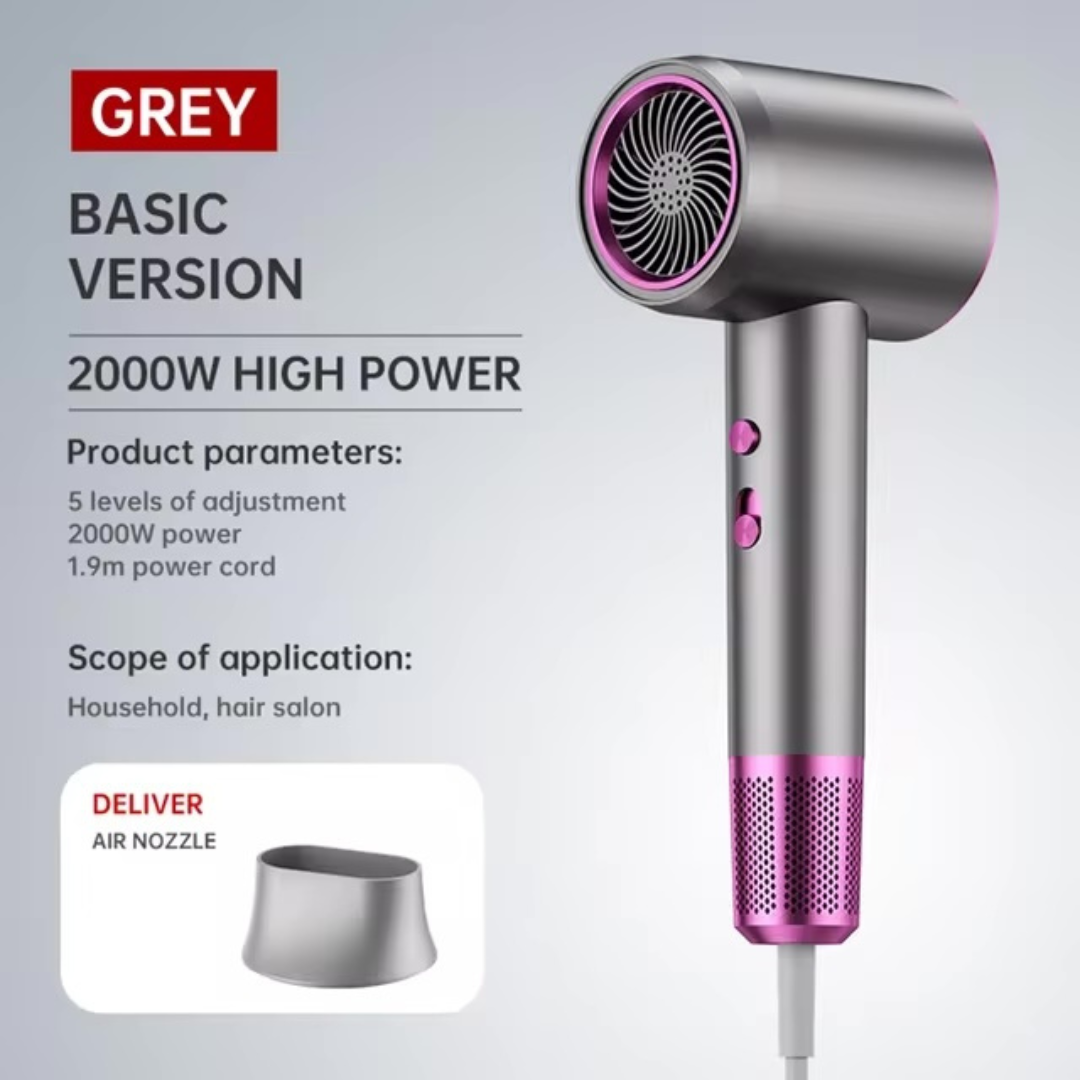 Salon-Quality Hair Dryer for Fast and Effortless Styling