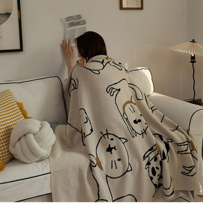 CozyCat Cotton Comfort Blanket