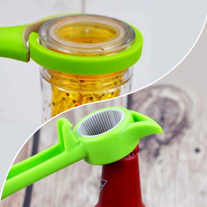 Multifunctional Can Opener with 6 Functions