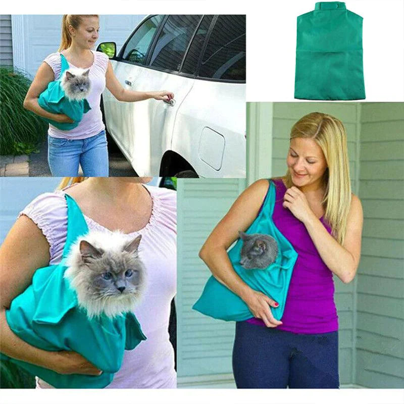 Versatile Pet Travel Sling for Cats and Small Dogs