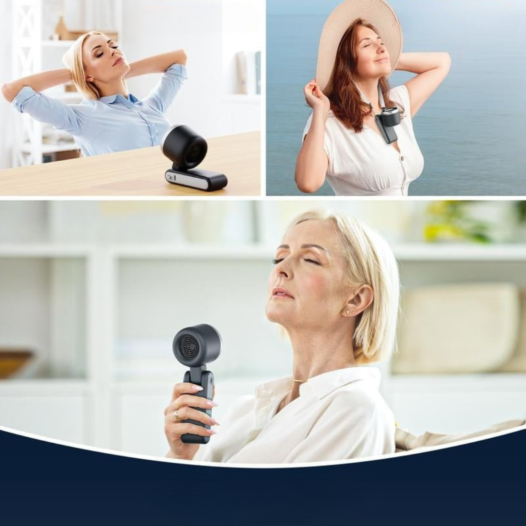 Portable Elegant Fan for Ultimate Comfort and Relaxation