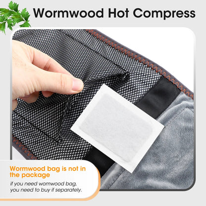Cordless Lumbar Heating Pad with Vibration, Heat, and Red Light