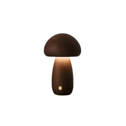 Wooden Desk Lamp with Rechargeable Battery