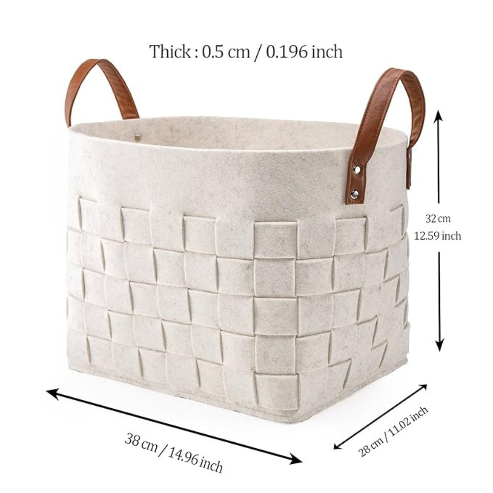 Chic Organizer Tote for Stylish Home Storage