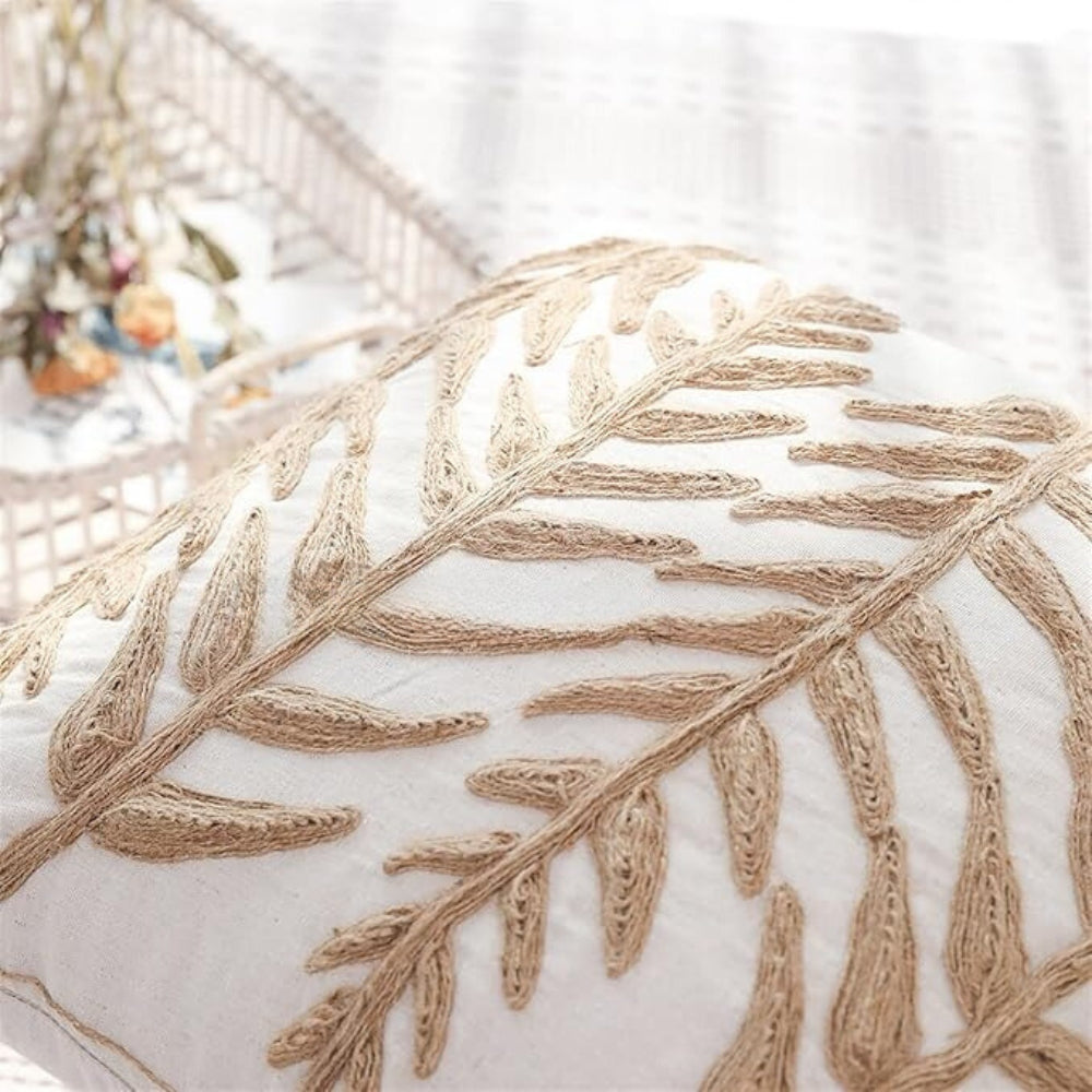 Nature-Inspired Decorative Pillow Cover