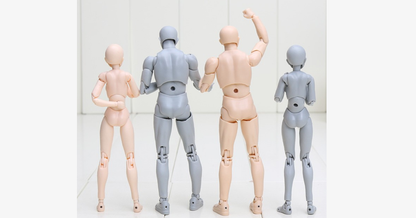 Artistic Body-Kun Figurines for Sculptors and Illustrators