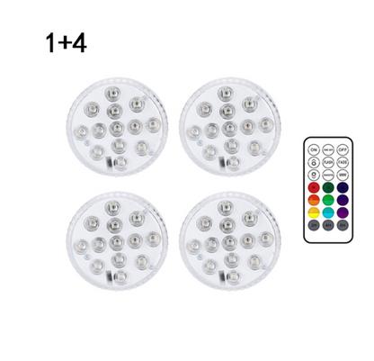 Remote-Controlled Underwater LED Light – RGB Multicolor Pool Lighting for Bathrooms and Ponds