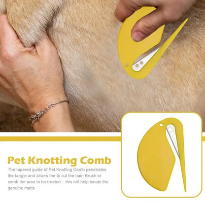 Gentle Pet Grooming Comb for Tangles & Mats | Stress-Free Pet Care