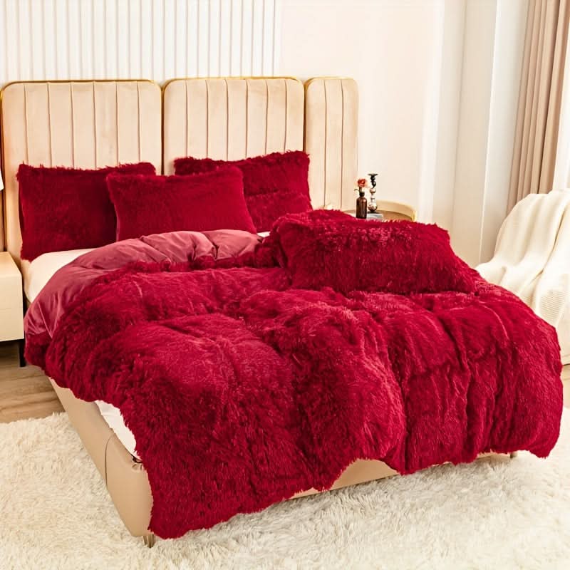 Cozy Multicolor Duvet Cover Set for Bedroom