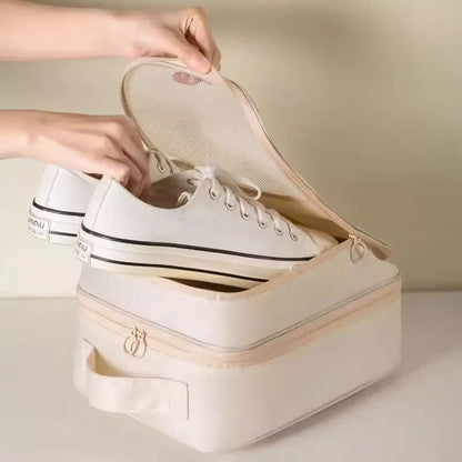 Waterproof and Breathable Shoe Bag for Travel - Holds 2-3 Pairs