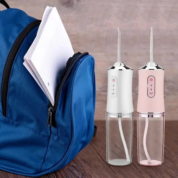 Advanced Oral Irrigator with 3 Cleaning Settings | Rechargeable Water Flosser for Gum Care | IPX7 Waterproof