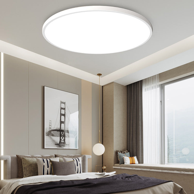 Slim Indoor LED Ceiling Light – Round Bathroom Lighting Fixture