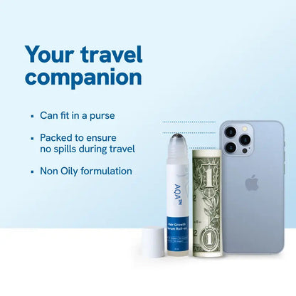 Revitalizing Hair Growth Serum with Precision Roller Applicator