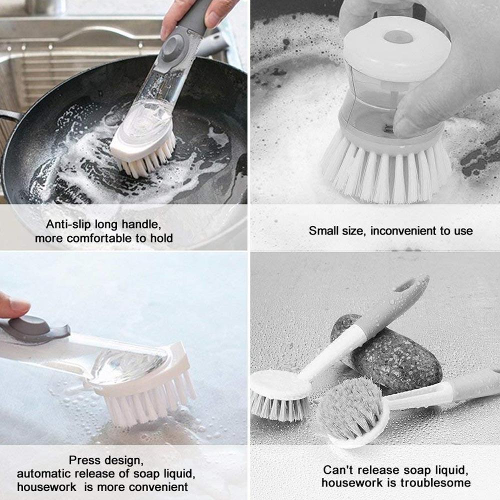 Effortless Dishwashing with Built-in Soap Dispenser