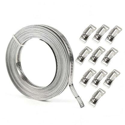 Adjustable Clips that Never Rust or Fail - SecureFit Design