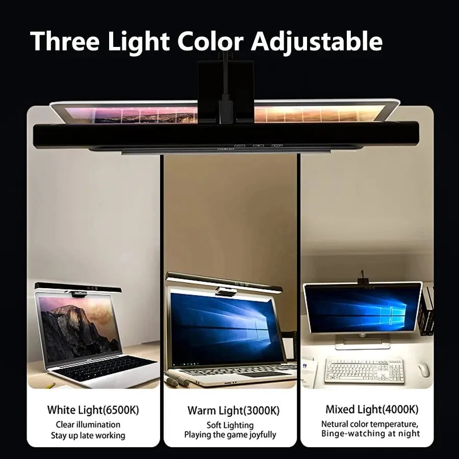 USB-Powered LED Monitor Light Bar | Adjustable Brightness | 33 cm / 50 cm