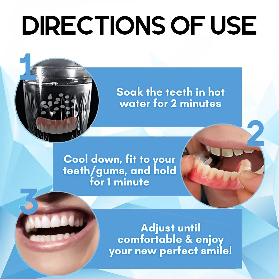SmileMend™ – Custom Silicone Denture Solution for a Perfect Smile