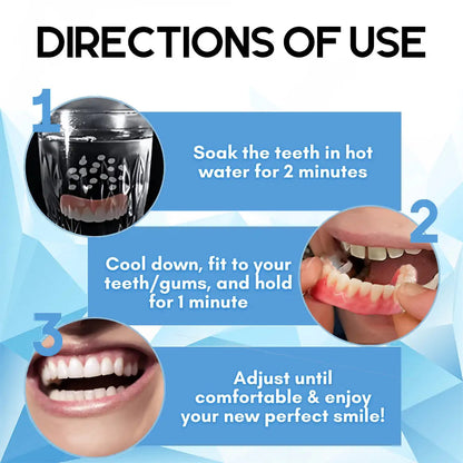 SmileMend™ – Custom Silicone Denture Solution for a Perfect Smile