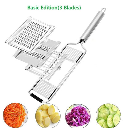 Versatile Vegetable Cutter Set - Multi-Function Slicing Tools