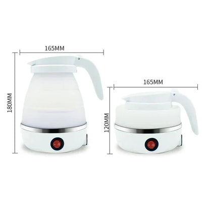 Compact Travel Kettle | 0.6L Folding Electric Water Boiler with Temperature Control