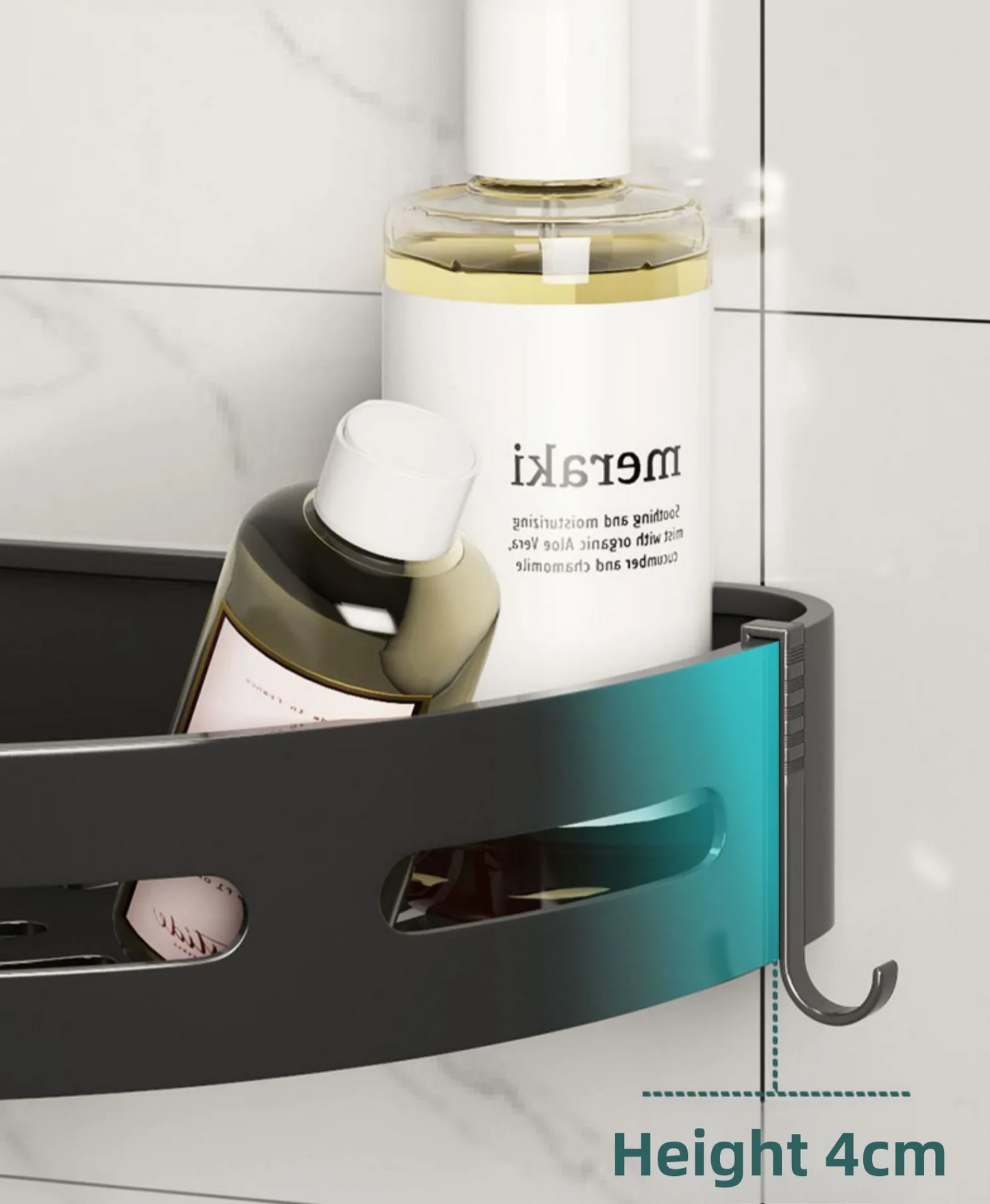 Self-Adhesive Shower Storage Solution – Waterproof, No Drilling Required