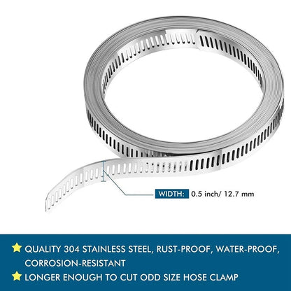 Adjustable Clips that Never Rust or Fail - SecureFit Design