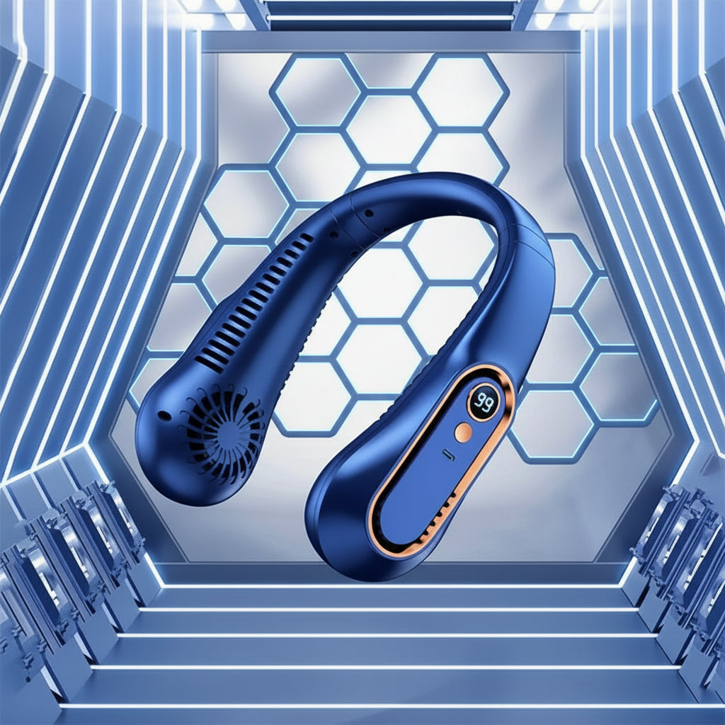 Digital Neck Fan for Cooling