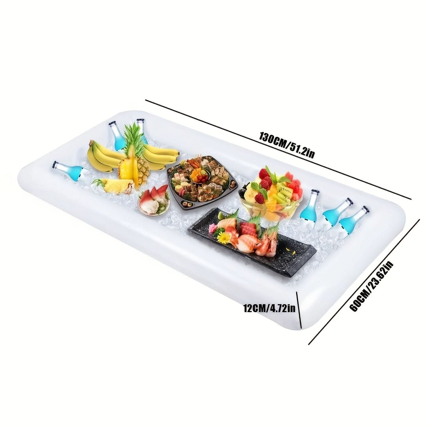 Inflatable Party Cooler - Ice Trough for Outdoor Gatherings