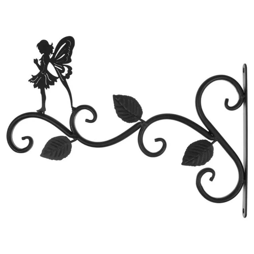 Metal Wall Hooks for Plants | Flower Pot Holder | Balcony and Garden Decor