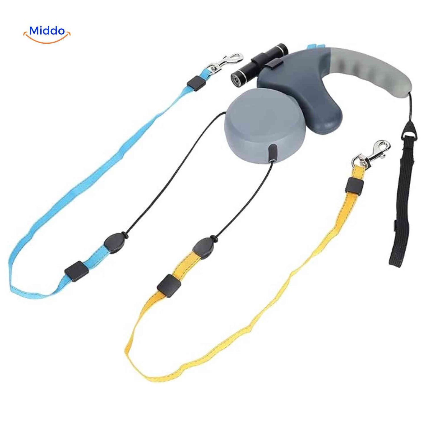 Dual Leash for Two Dogs - Full Control and Comfort