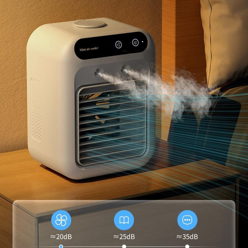 Portable Mini Quiet Air Cooler Fan Unit