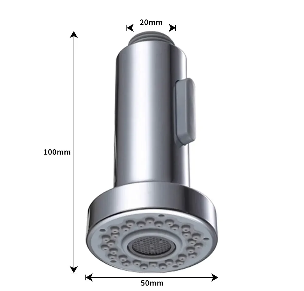 Multifunctional Kitchen Spray Attachment with Dual Spray Types