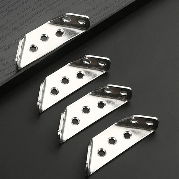 Stainless Steel Corner Brackets for Enhanced Furniture Stability