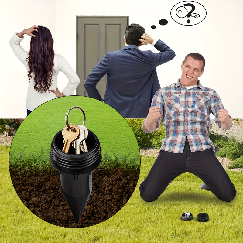 Waterproof Key Hider for Outdoor Security - Safe and Discreet