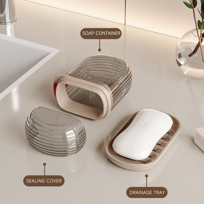 Travel Soap Holder – Keep Soap Dry and Clean Anywhere