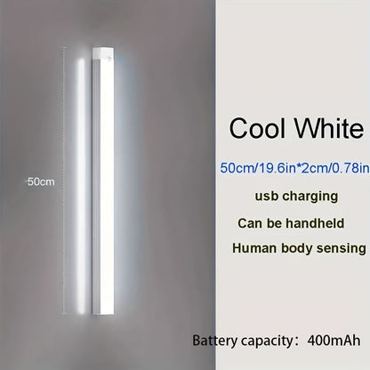 Indoor Cabinet and Wardrobe Light Strip with Rechargeable Motion Sensor