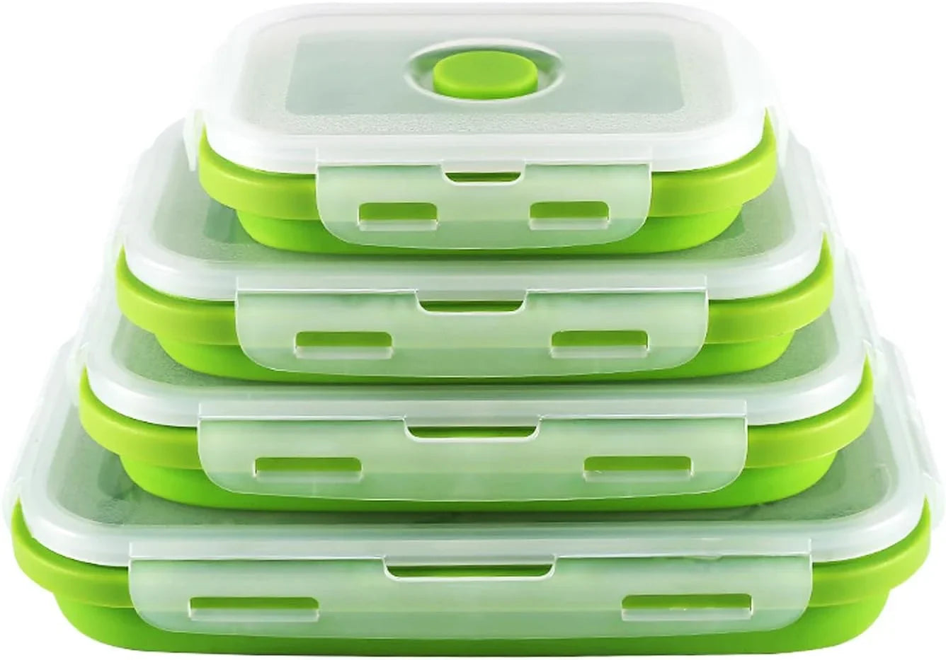 Save 70% Space with Leak-Proof Food Storage Containers - Buy 2 Get 2 Free