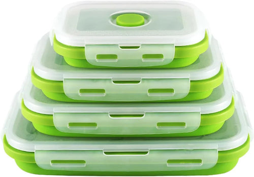 Save 70% Space with Leak-Proof Food Storage Containers - Buy 2 Get 2 Free