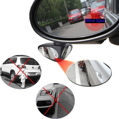 Dual-Perspective Blind Spot Mirrors (Set of 2) | Enhanced Vision for Safer Driving