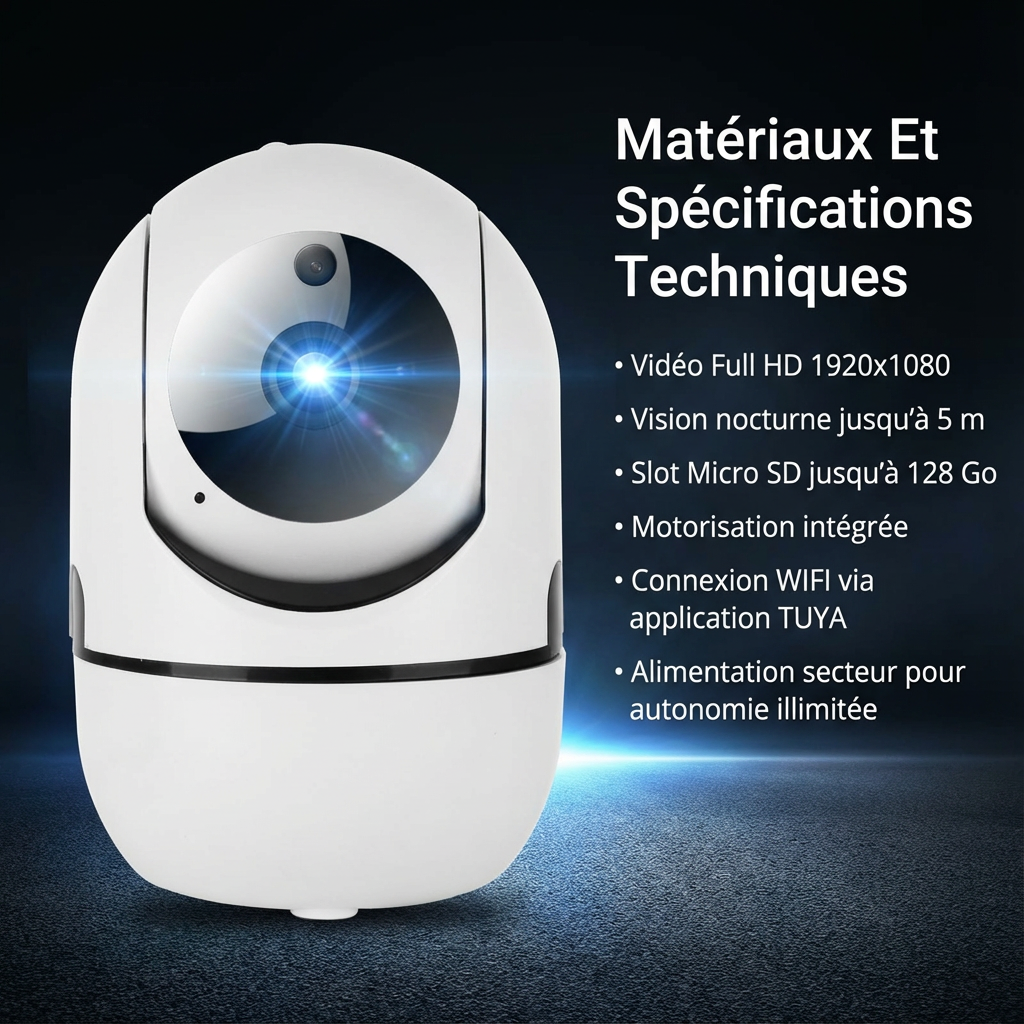 Full HD WiFi Security Camera for Ongoing Surveillance