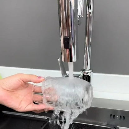 Elegant Pull-Down Kitchen Faucet for Effortless Cleaning