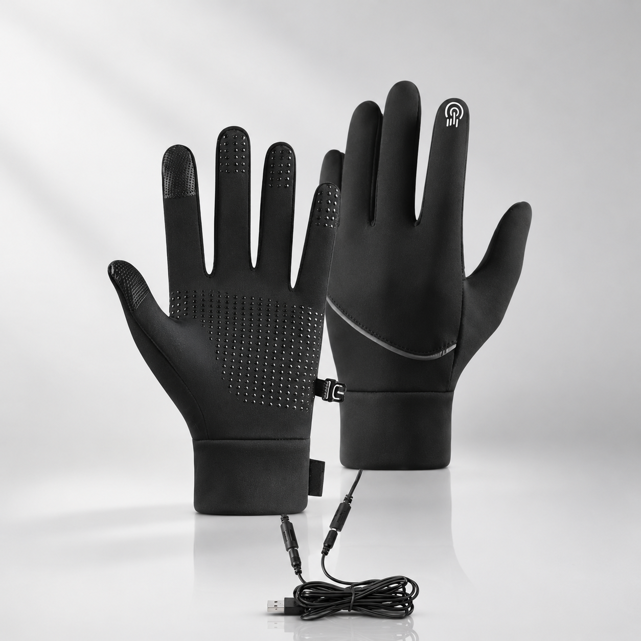 Heated Winter Gloves for Outdoor Activities and Cycling - USB Powered