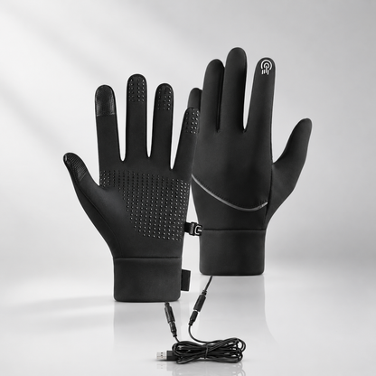 Heated Winter Gloves for Outdoor Activities and Cycling - USB Powered