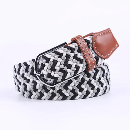 Stretchy Casual Belt Crafted from Elastic Fabric