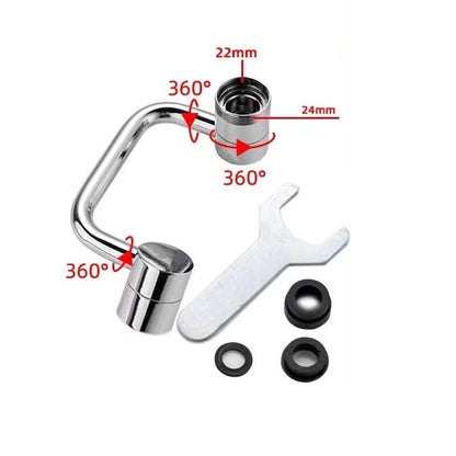 360° Adjustable Faucet for Optimal Water Control